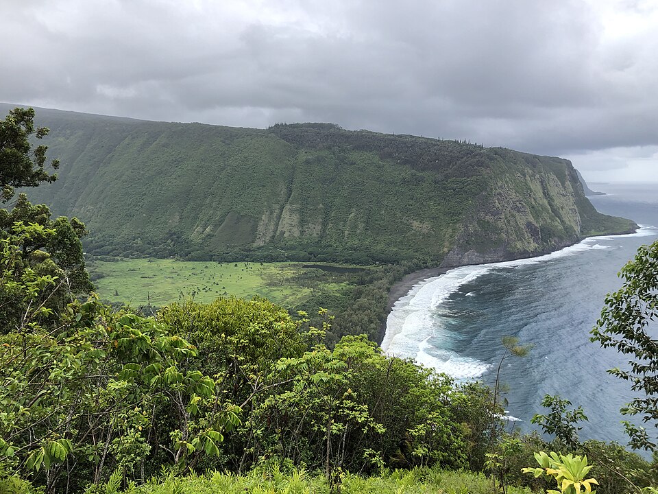 Waipiʻo Valley on Hawaiʻi Island.
