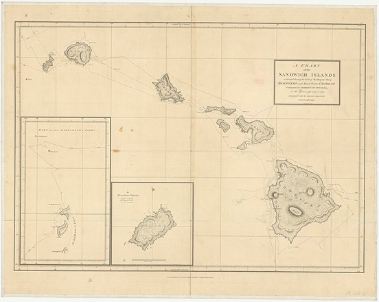 Chart of the Sandwich Islands